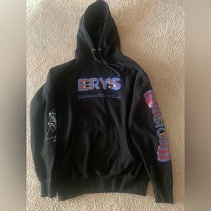 Jaden Smith X MSFTSrep SYRE/ERYS Vision Album RARE Men's L Graphic Tour Hoodie